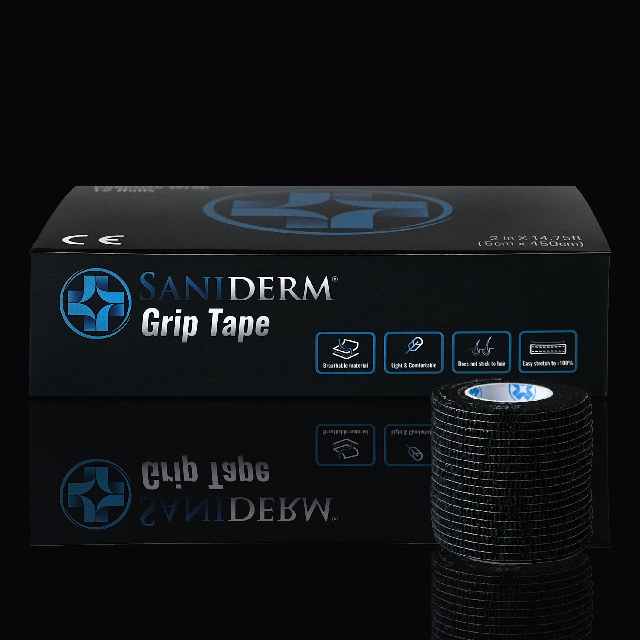 Tattoo Grip Tape (12 Count Box) Saniderm Saniderm Tattoo Aftercare