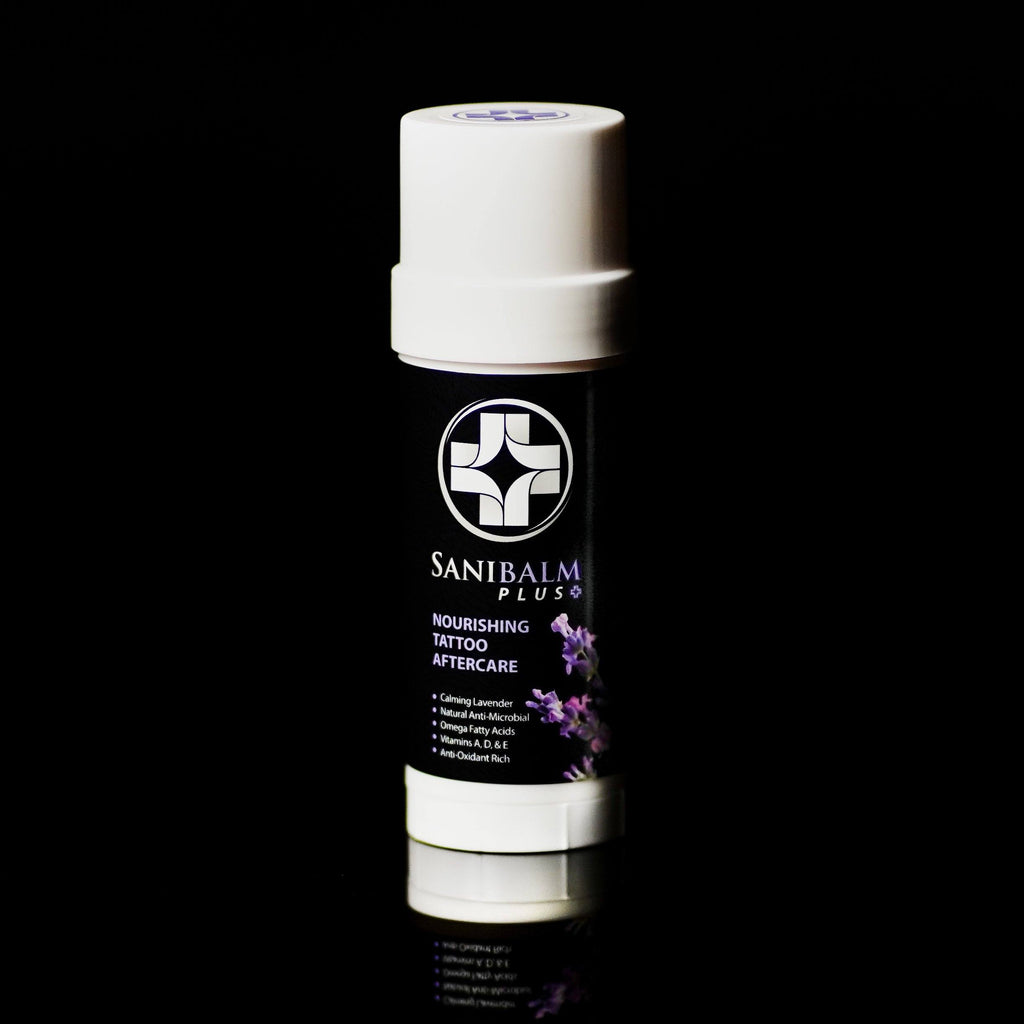Sanibalm PLUS+ 2.0 oz Balm Saniderm Tattoo Aftercare 